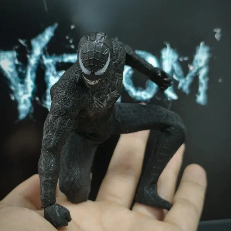 2026 Brand New Original SAWTOOTH TOYS X 6in Studio STM-20251 1/12 Venom Symbiotic Variant Double Headed Carving Full Set Toy