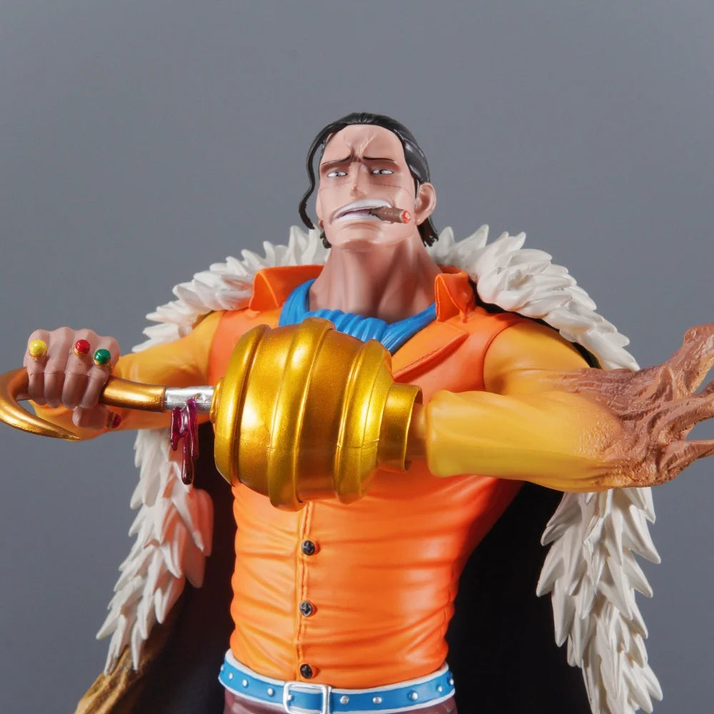 29 см/11,42 инча Аниме One Piece фигурка сър крокодил екшън фигурки PVC статуя настолен орнамент колекция модел играчки подаръци