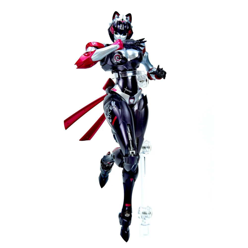 New BigFirebird Build   EX-01PLUS EX01 MOOKA MOCHA Mobile Suit Girl Alloy Model Action Figure Toy With Box in stock