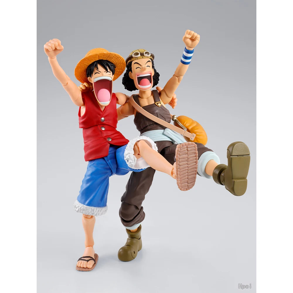 100% Authentic In Stock Genuine Bandai S.H.Figuarts Usopp ONE PIECE Anime Action Figure Collection Model Toy