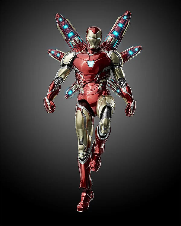 100% Original Threezero Studio The Infinity Saga DLX Iron Man Mark 85 Anime Action Collection Figures Model Toys Gifts In Stock