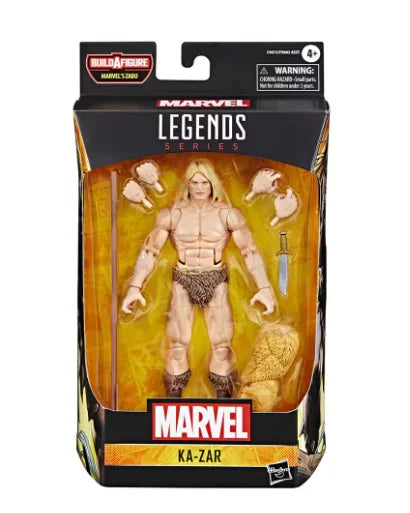 Original Hasbro Marvel Legends Series Ka-Zar Anime Figure Model Collection Toy