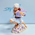 20 см One Piece Sun God Nica Luffy екшън фигурка аниме Stepping On The Cloud Luffy фигурка PVC модел колекция статуя играчка подаръци