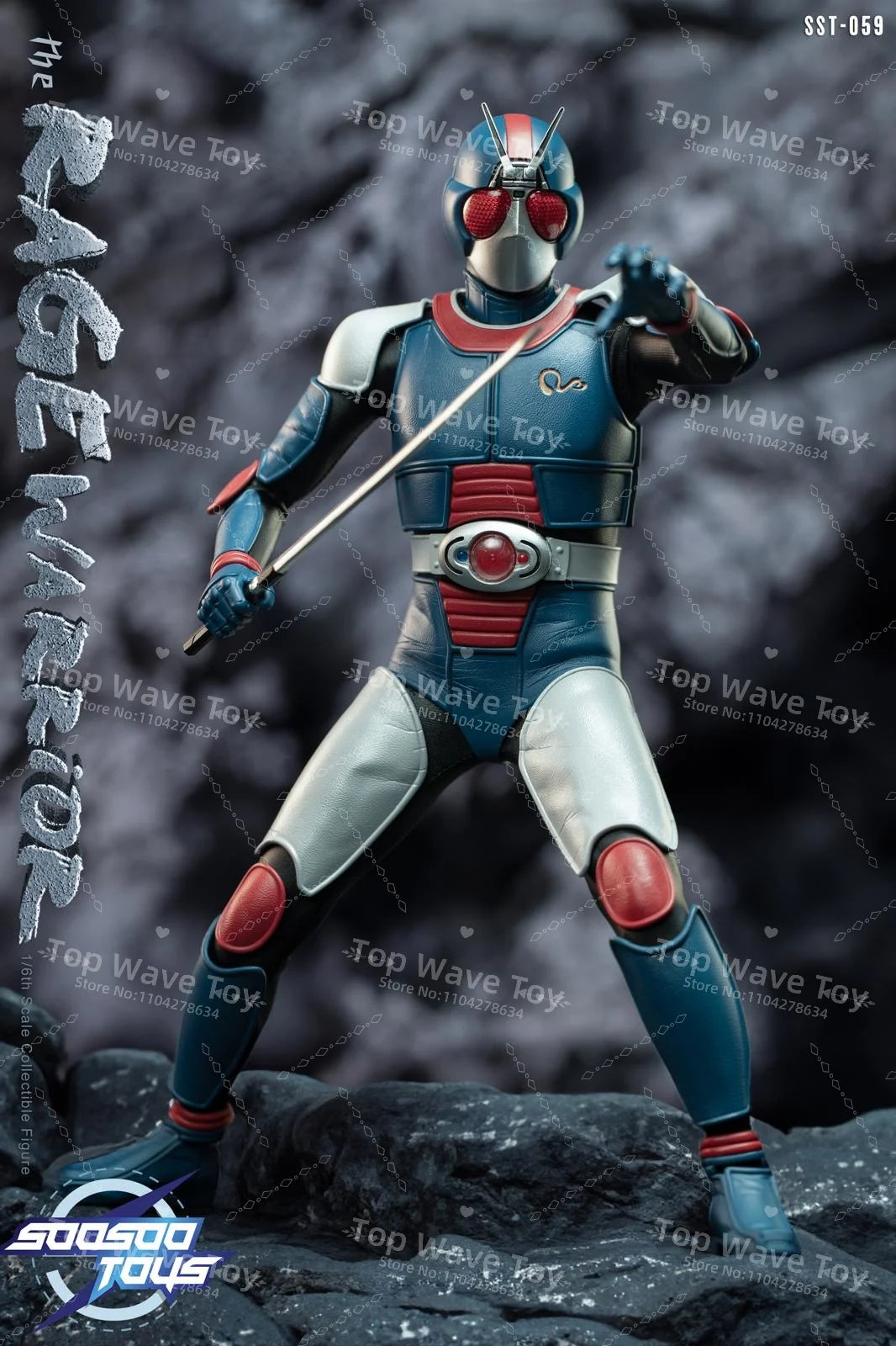 New Stock SOOSOOTOYS SST-059 1/6 Scale Biochemical Knight Male Soldier Angry Prince Full Set Model 12 Inch Action Figure Toys