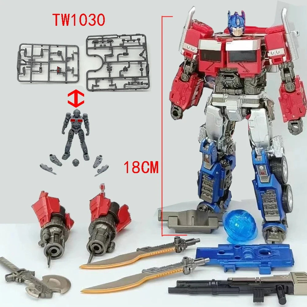 Transformation Robot BAIWEI TW1030 Optimus Commander SS102 Action Figure Anime Model Toys