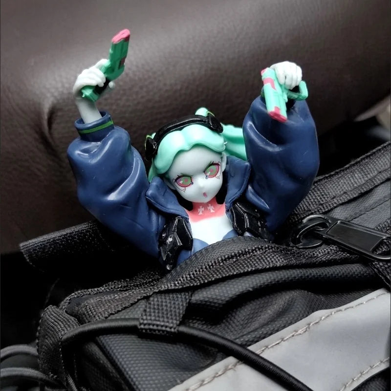 Hot Sales 22cm Cyberpunk #2077 Edgerunners Anime Figure Super Hacker Edge Walker Lucy Action Figure Collection Model Doll Toys