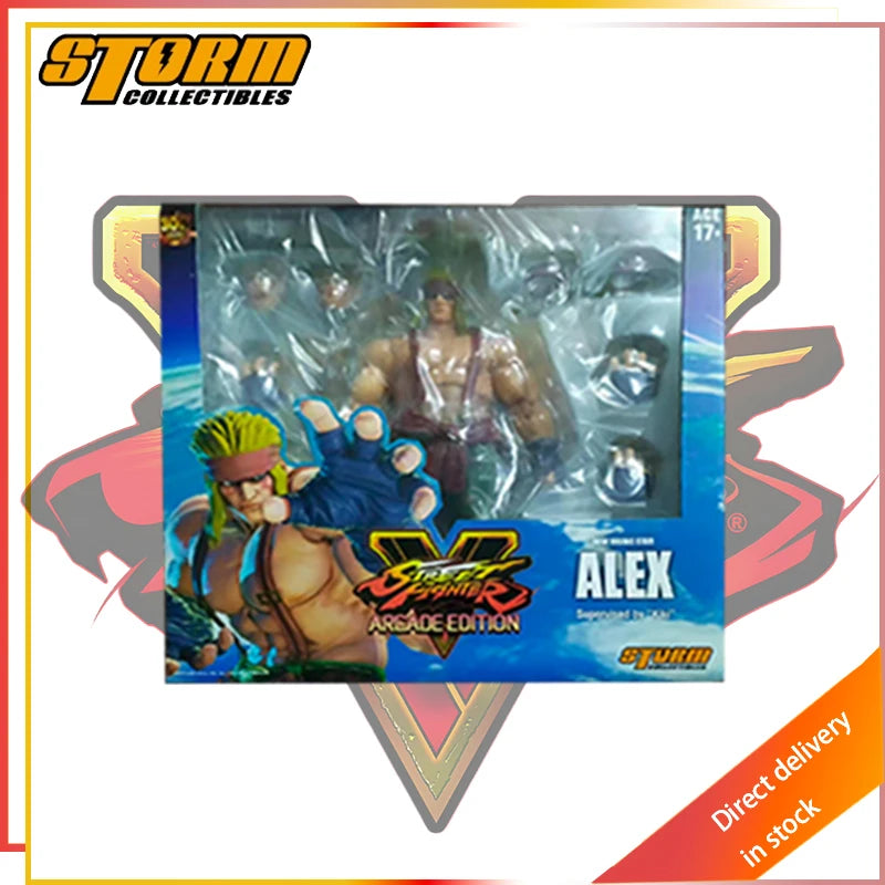 STORM TOYS Original Street Fighter 5 Series Street Fighter Alpha STORM ARENA Action Joint Mobility Figure Model Toys Gifts