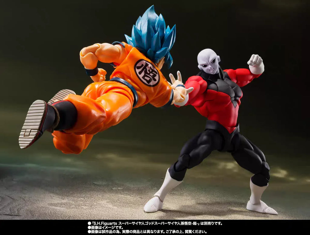 100% Original SH Figuarts Shf Dragon Ball Jiren Action Figures Red Black Model Toys Anime Figura Pvc Gift Action Figure Toy