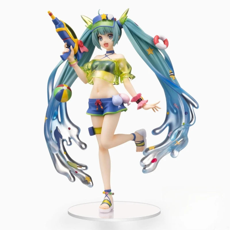 In Stock Genuine SEGA Piapro Characters Hatsune Miku SPM Figure Splash Parade Anime Figure Garage Kit Anime Cartoon Model Toys