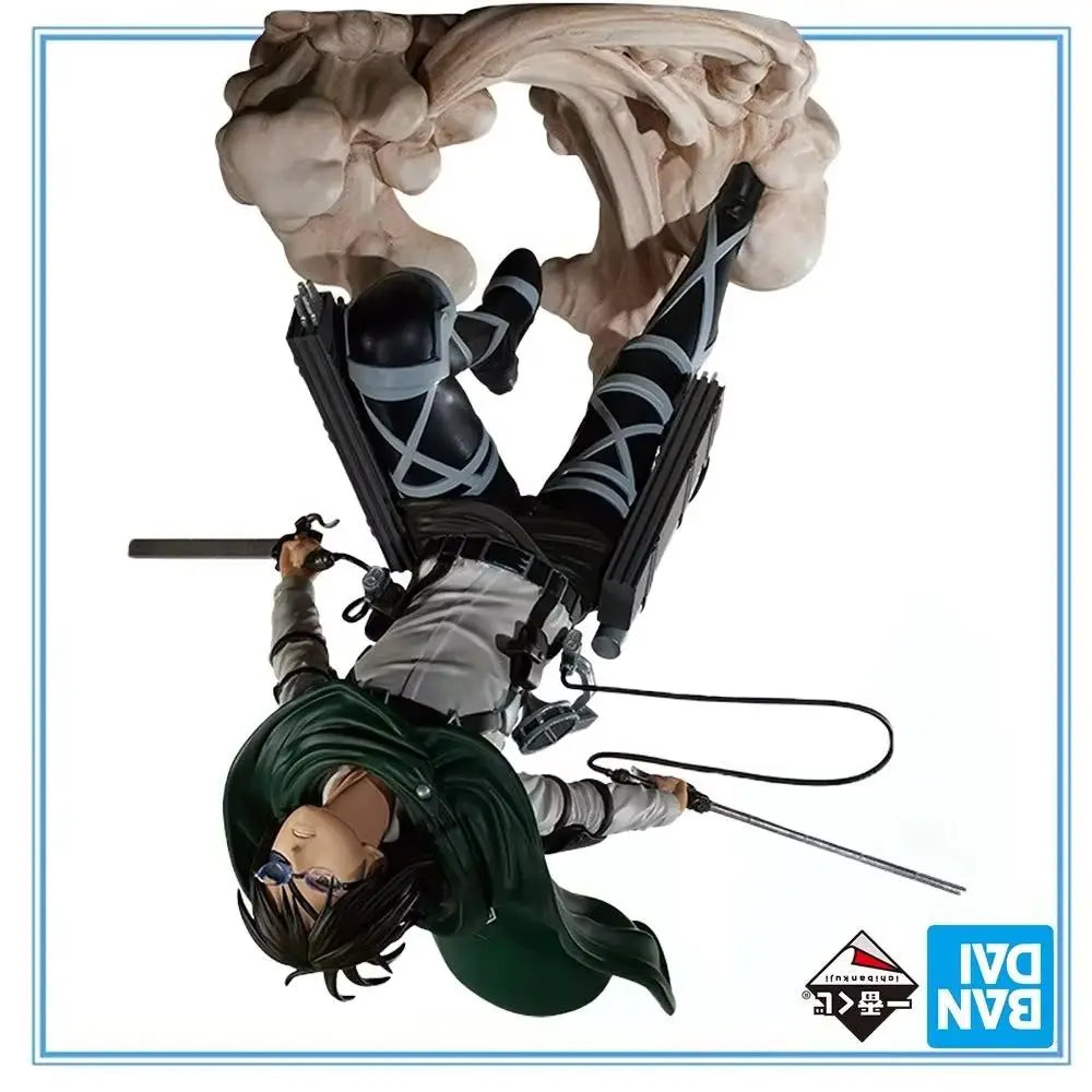 100% Original in Stock BANDAI SPIRITS Ichiban KUJI MEGAIMPACT  Shingeki No Kyojin  Zoe Hans Collection Series Anime Figure