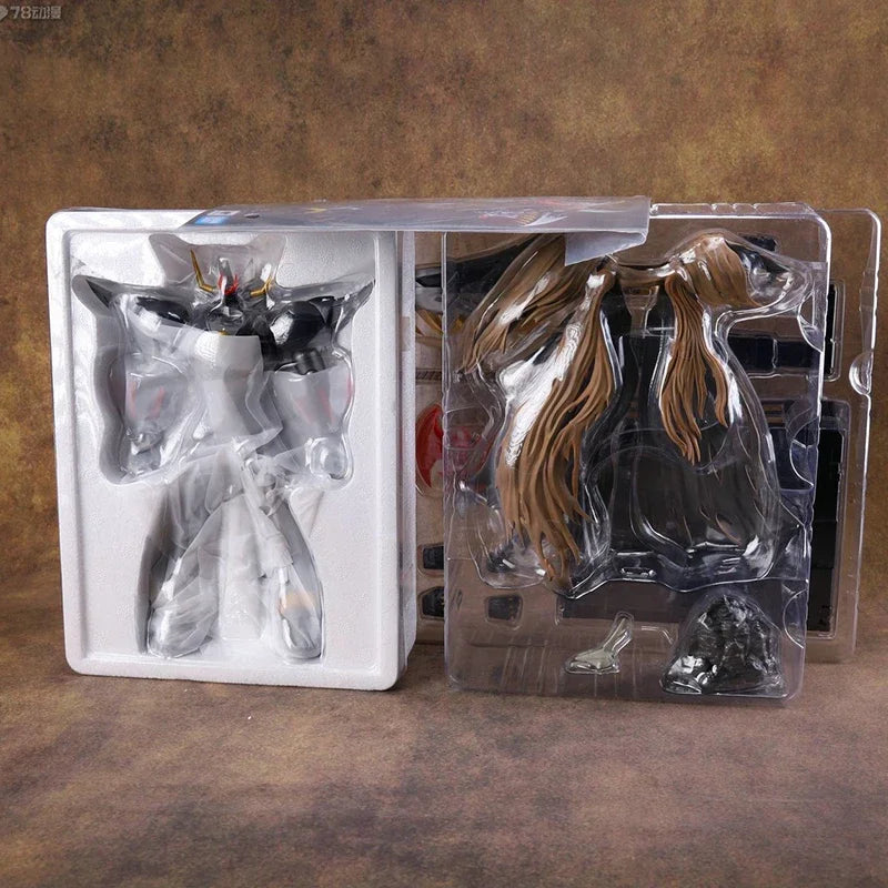 BLBU ACG Bandai Anime MAZINGER SOUL OF CHOGOKIN GX102 MAZINKAISER SKL Original Model Toy Action Figure Collectible Children