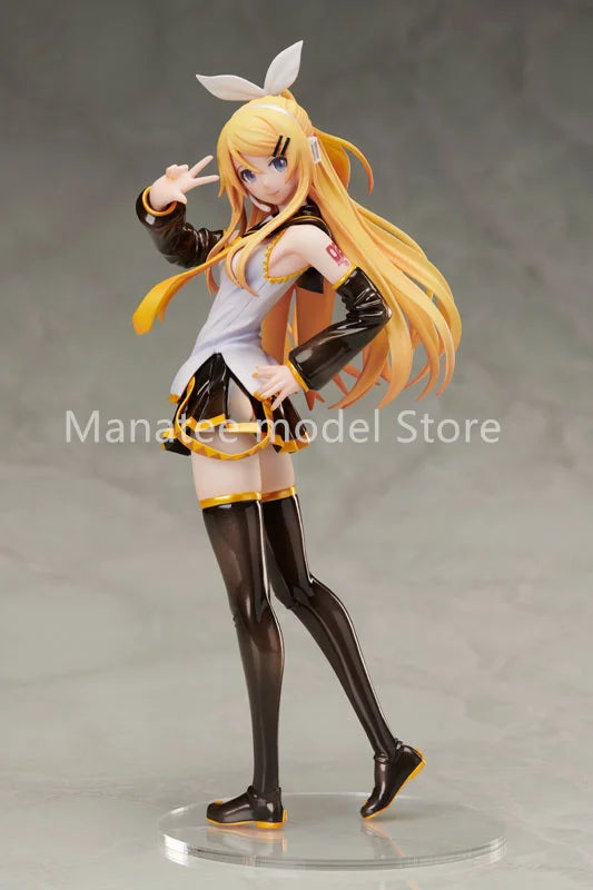 FREEing Original Character Vocal Series 02 Kagamine Rin "Rin-chan Nau!" Adult Rin Ver. 1/8 PVC Action Figure Anime Model Gift