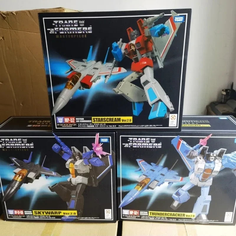 NEW In Stock MP-52SW Skywarp MP-52+ Thundercracker MP-52 Starscream Ver.2.0 KO Transformed Toys Action Figure Gift Toy