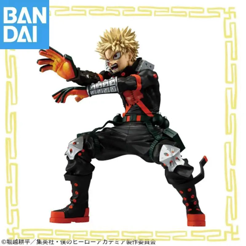 Genuine Bandai Namco Banpresto My Hero Academia Bakugo Katsuki Grandista Anime Figure Model Collector Desktop Ornament Toy Gift