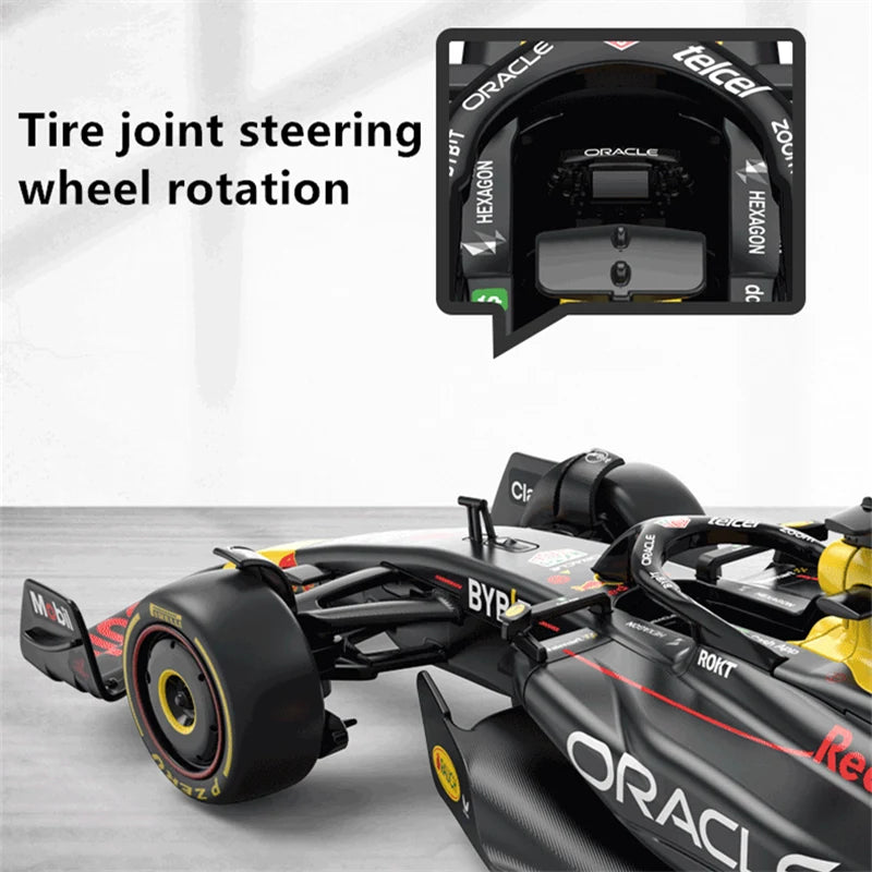 1:24 2023 F1 Champion RB19 1# Verstappen Formula One Alloy Racing Car Model Formula One Die cast Metal SuperCar Model Kids Gifts