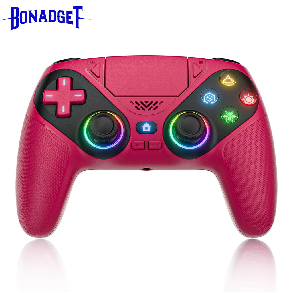 Controller for PS5 PC Game Gamepad Hall Effect Triggers Joystick RGB Turbo Vibration Touch Handle Programmable Button Gamepads