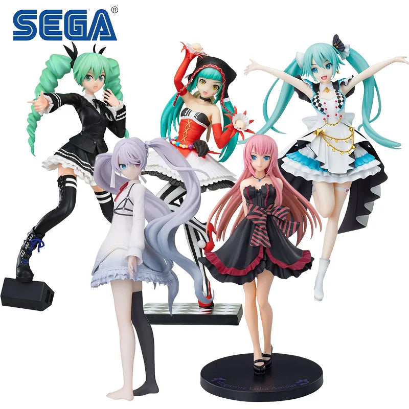 SEGA Genuine SPM Hatsune Miku Anime Figure Action Toys for Boys Girls Kids Christmas Gift Collectible Model Ornaments
