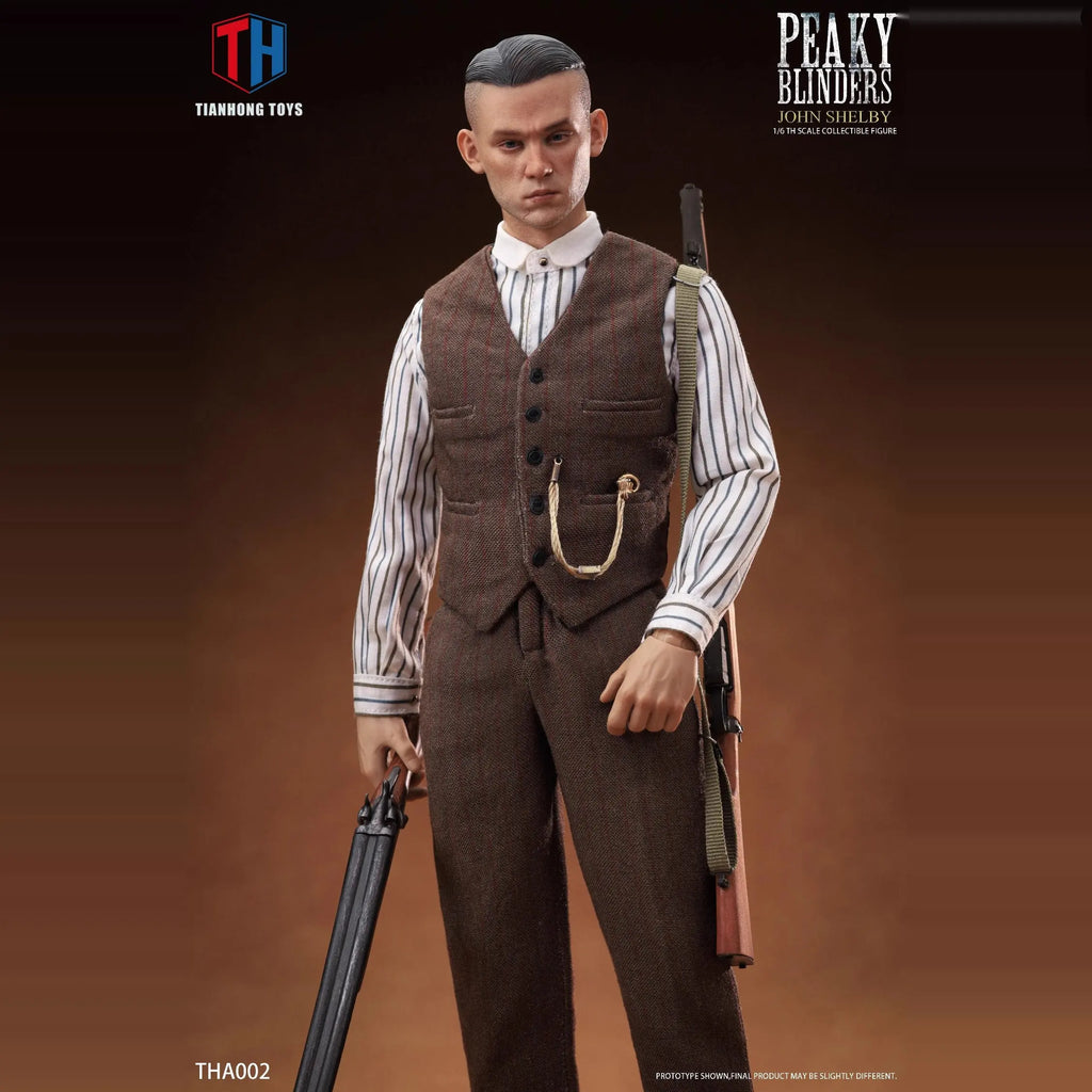 1/6 THTOYS THA002 Peaky Blinders John Shelby Civilia Action Figure Highly Detailed Collectible Poseable Doll Movie Products