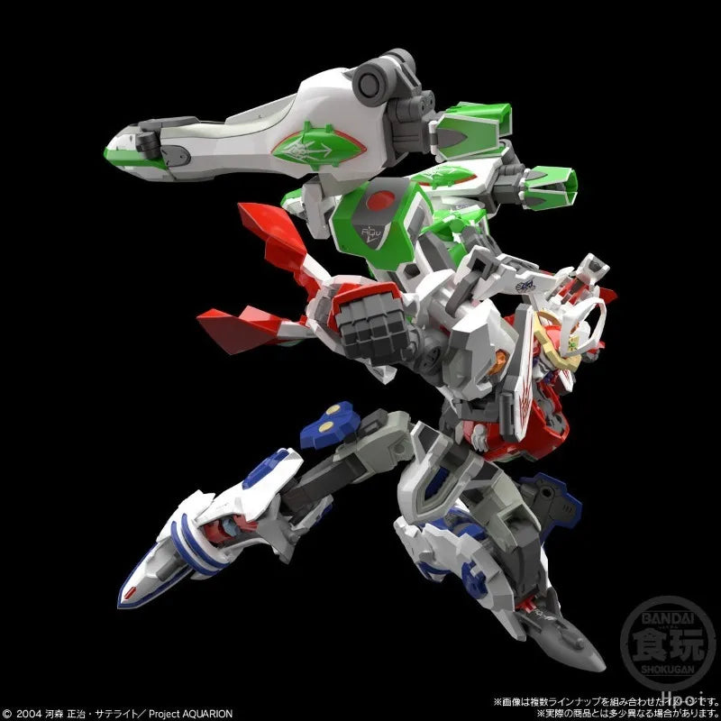 【In Stock】Original BANDAI SMP Genesis of Aquarion Anime Figure Model