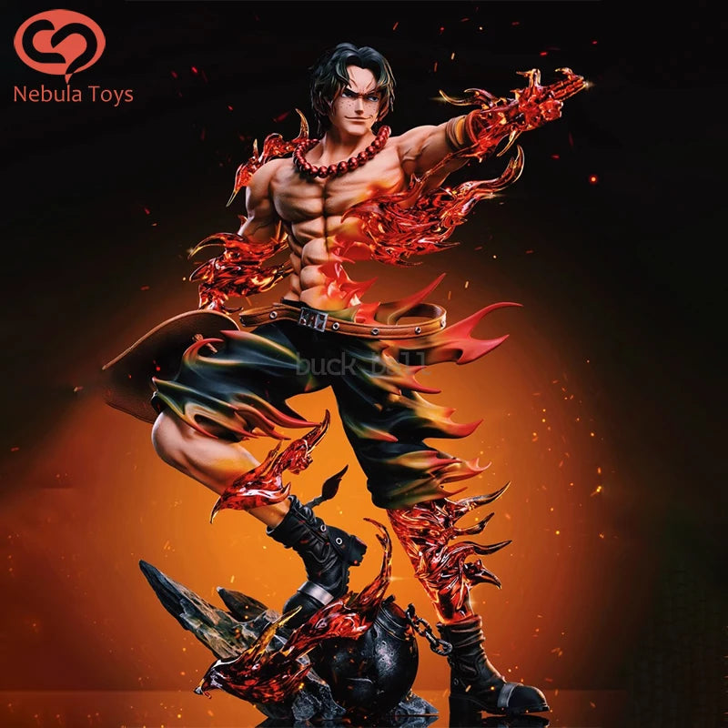 One Piece Figure Ace Figures Portgas·D· Ace Action Statue Pvc Gk Model Collection Doll Desktop Decoration Toys Birthday Gift