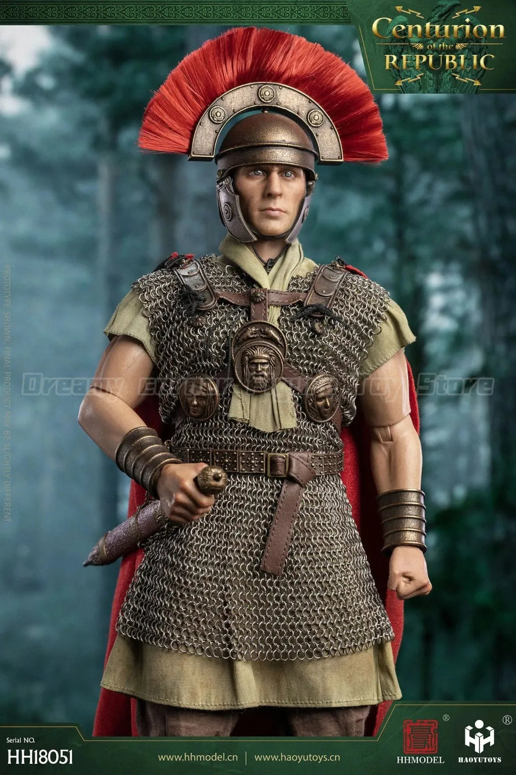 【In Stock】HHMODEL HAOYUTOYS HH18051 Imperial Legion Thirteen Centurion 1/6 Action Figure Model Collection Ornament Toy