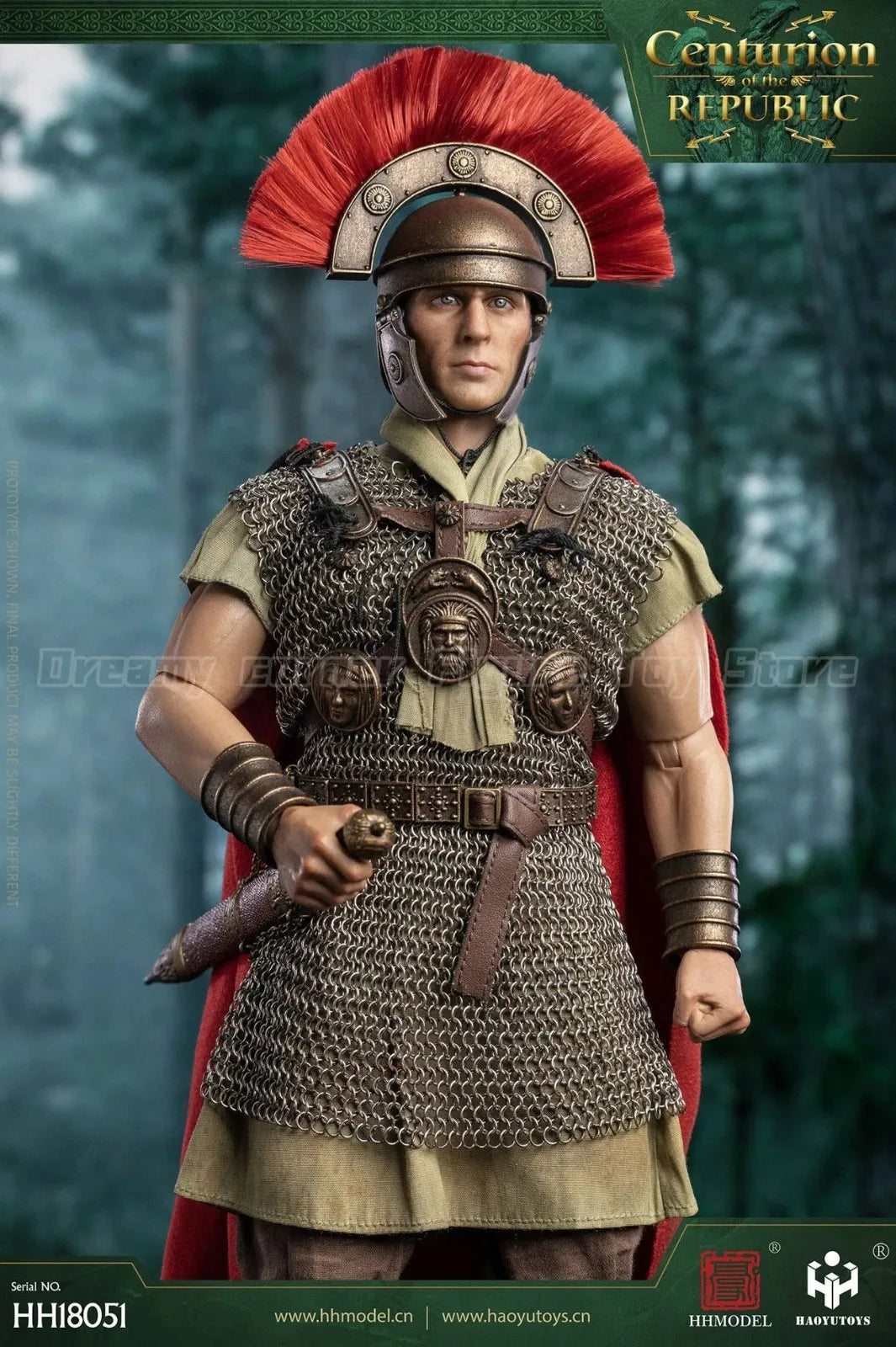 【In Stock】HHMODEL HAOYUTOYS HH18051 Imperial Legion Thirteen Centurion 1/6 Action Figure Model Collection Ornament Toy