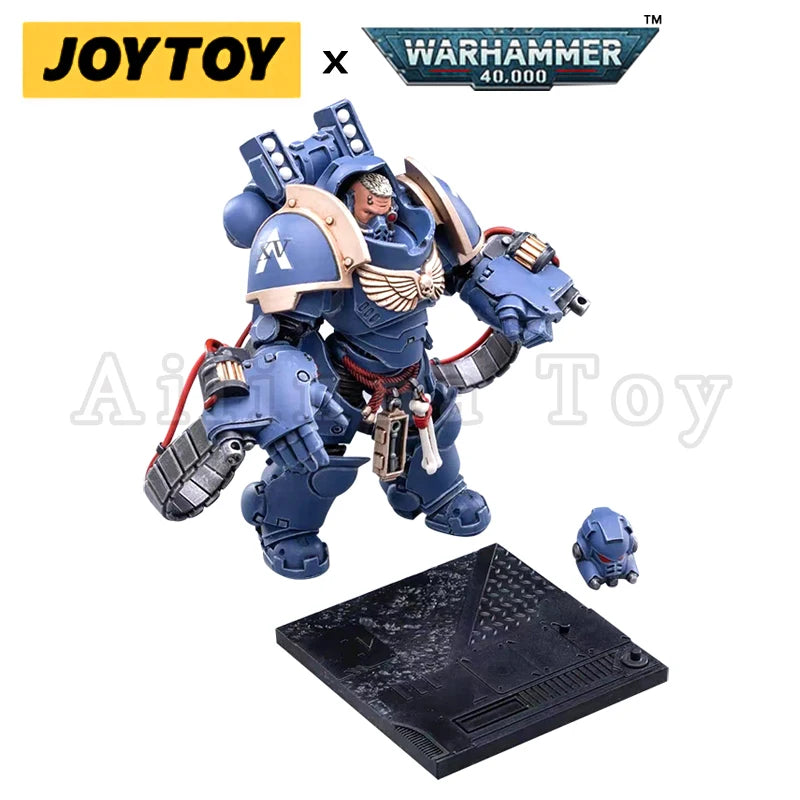 JOYTOY 1/18 Action Figure (3PCS/SET) 40K Aggressors Anime Collection Military Model