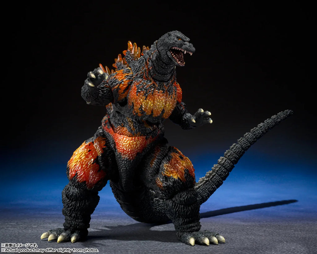 In Stock Original BANDAI SHMonsterArts Gojira VS Desutoroia 70th Anniversary Special 1995 Godzilla Figure Anime Action Model Toy
