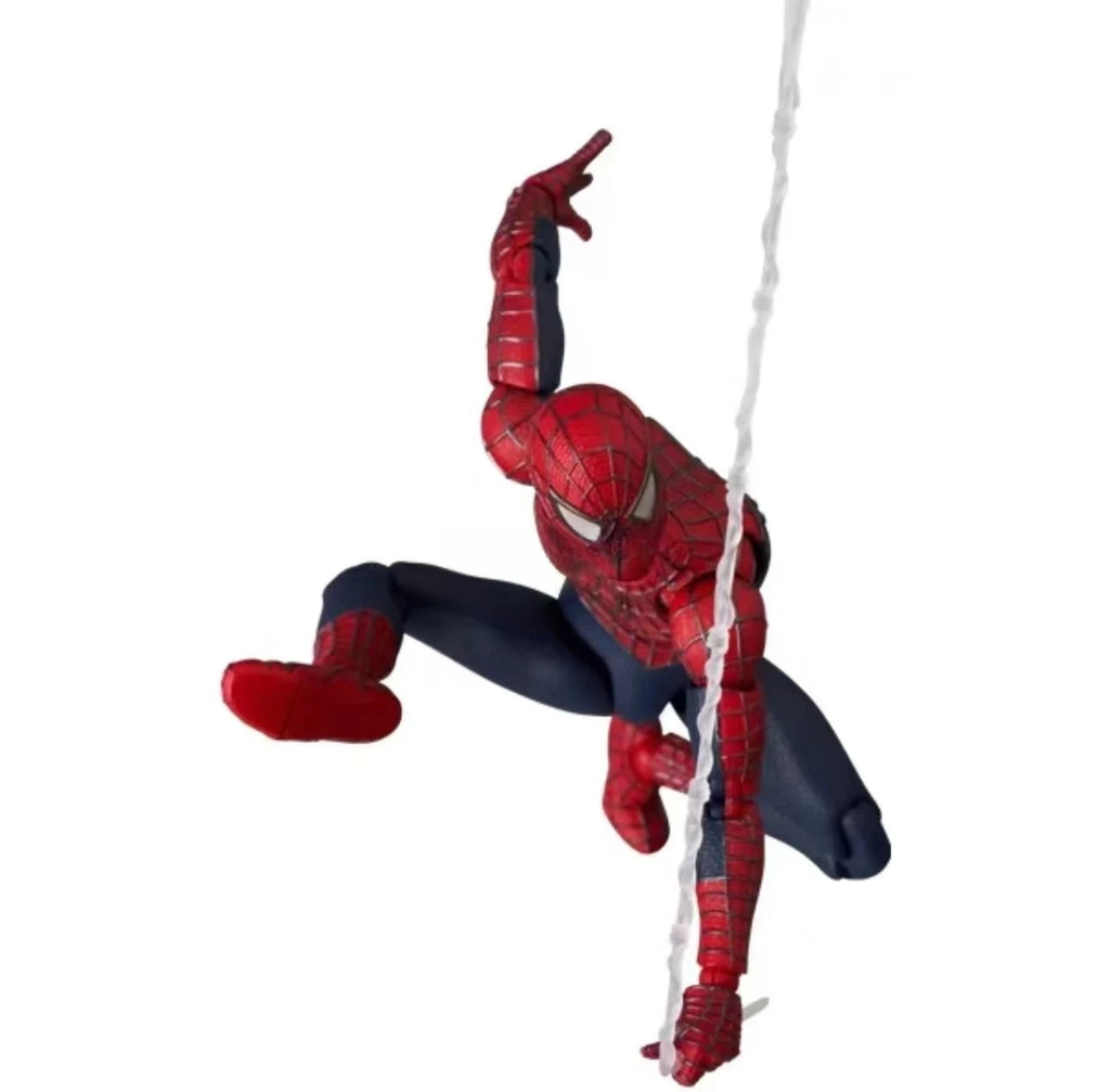 In Stock Medicon Toy Mafex 241 Tobey Maguire Spider Man No Way Home Friendly Action Figure Collectible Toy Gift