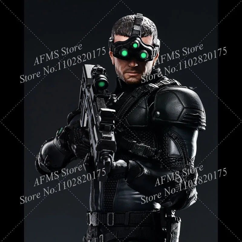 CCSTOYS 1/12 Scale Collectible Figure Figscript Sam Fisher Modern Game Combat Dolls Full Set 6Inch Men Soldier Action Figure Mod