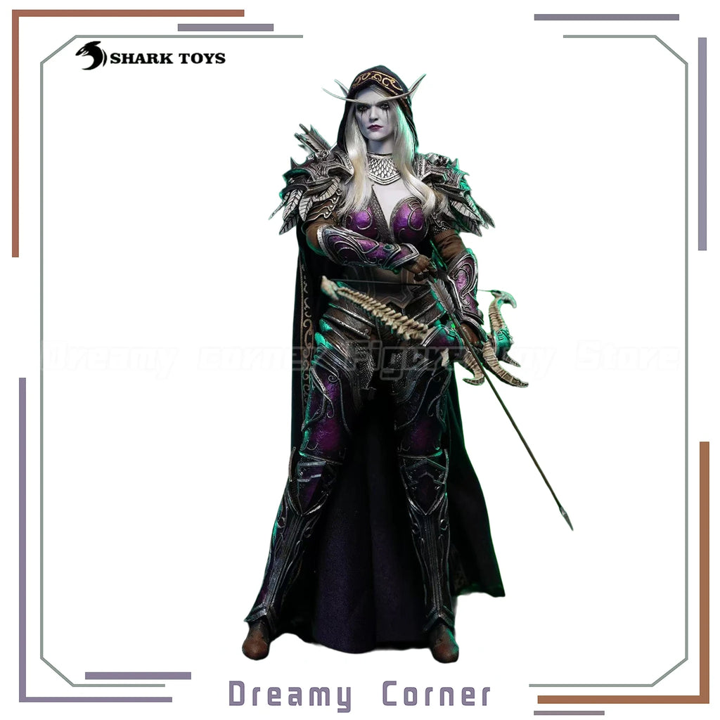 【In Stock】SHARK TOYS SK-006 World of Warcraft Sylvanas Windrunner 1/6 Scale Action Figure Model Collection