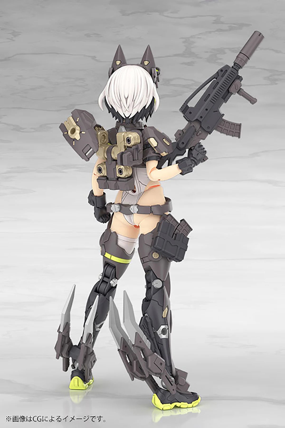 Original Genuine Kotobukiya Model Kits Megami Device (35) Yggdrasis Garm Ripper Original Character Action Assembly Mecha Girl