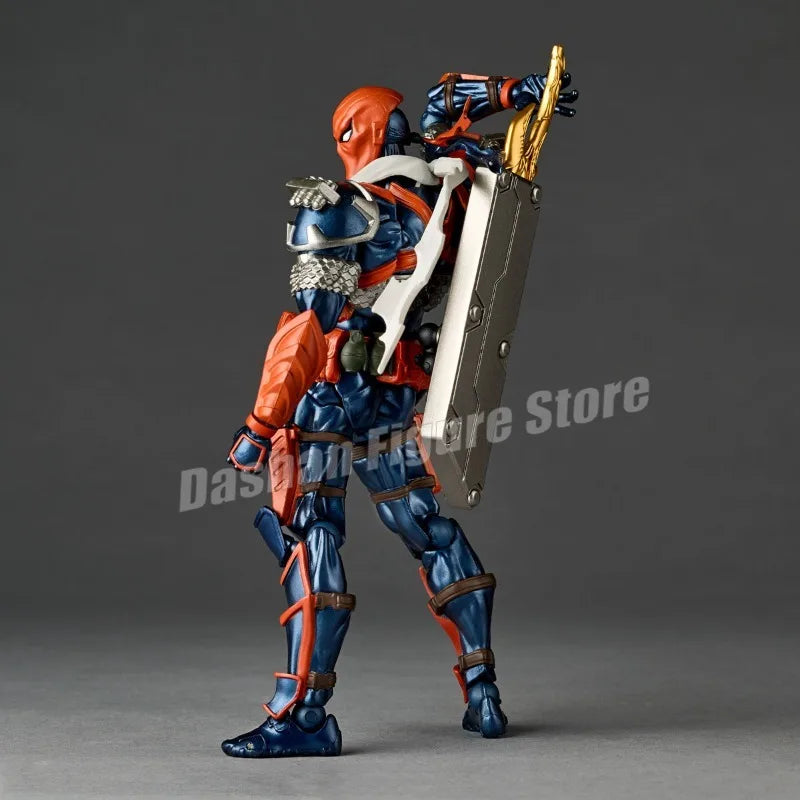 Revoltech Deathstroke Slade Joseph Wilson Action Figure Kaiyodo Amazing Yamaguchi Terminator Figures PVC Collection Model Toys