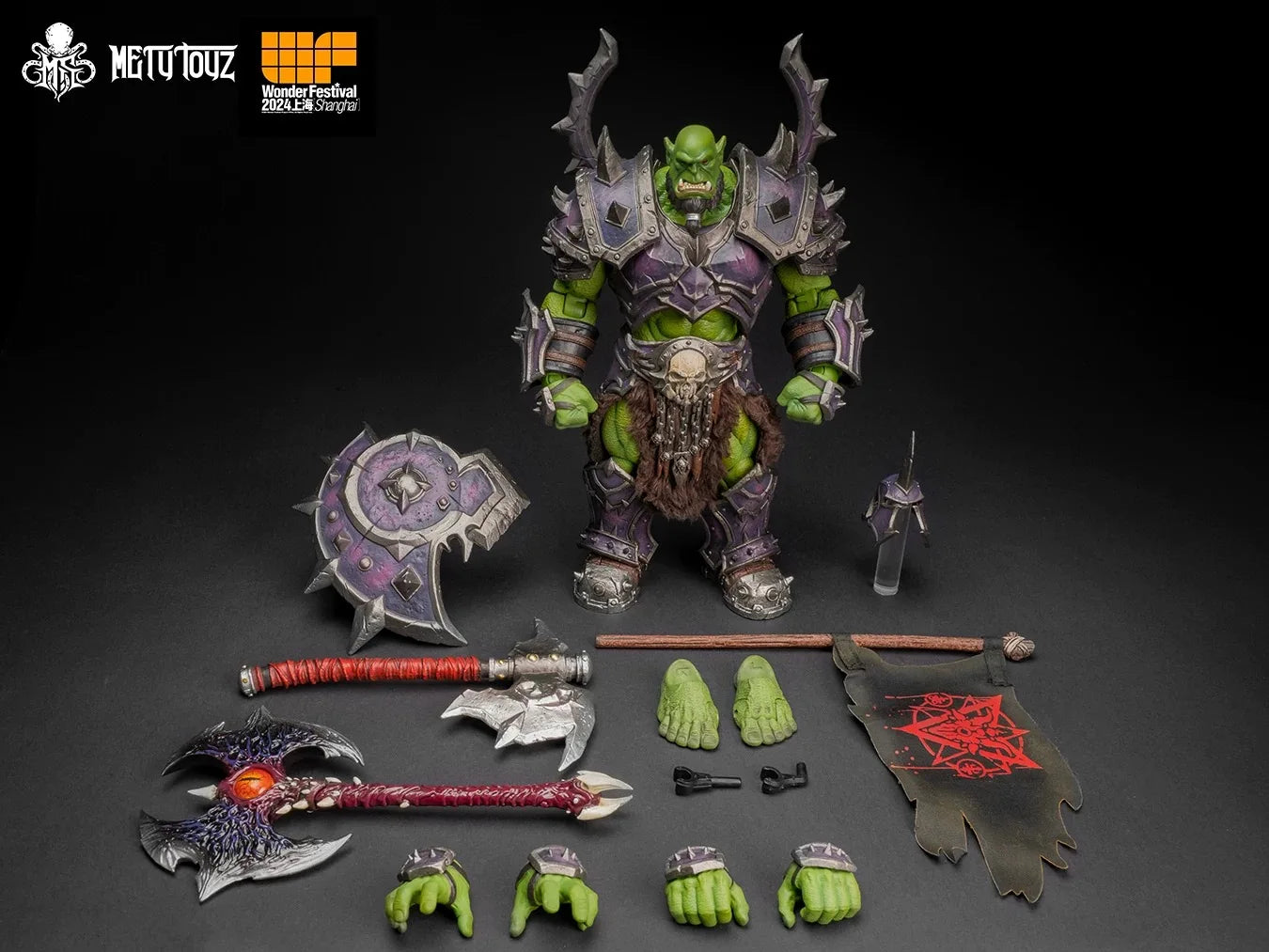 【In Stock】Original Mety Toyz 2024 Wf Limited Warlord Orc Action Figure Collection Toy Model