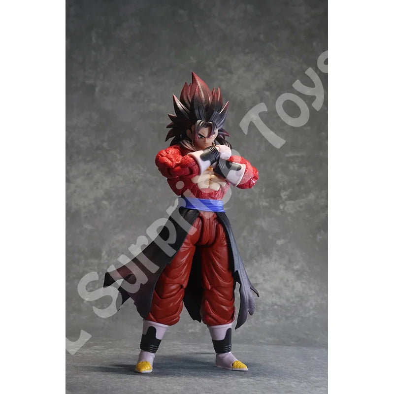 In Stock Mythos Anime Studio Dragon Ball Super Saiyan 4 Vegito Limit Break Anime Action Figures Model Toys Gifts