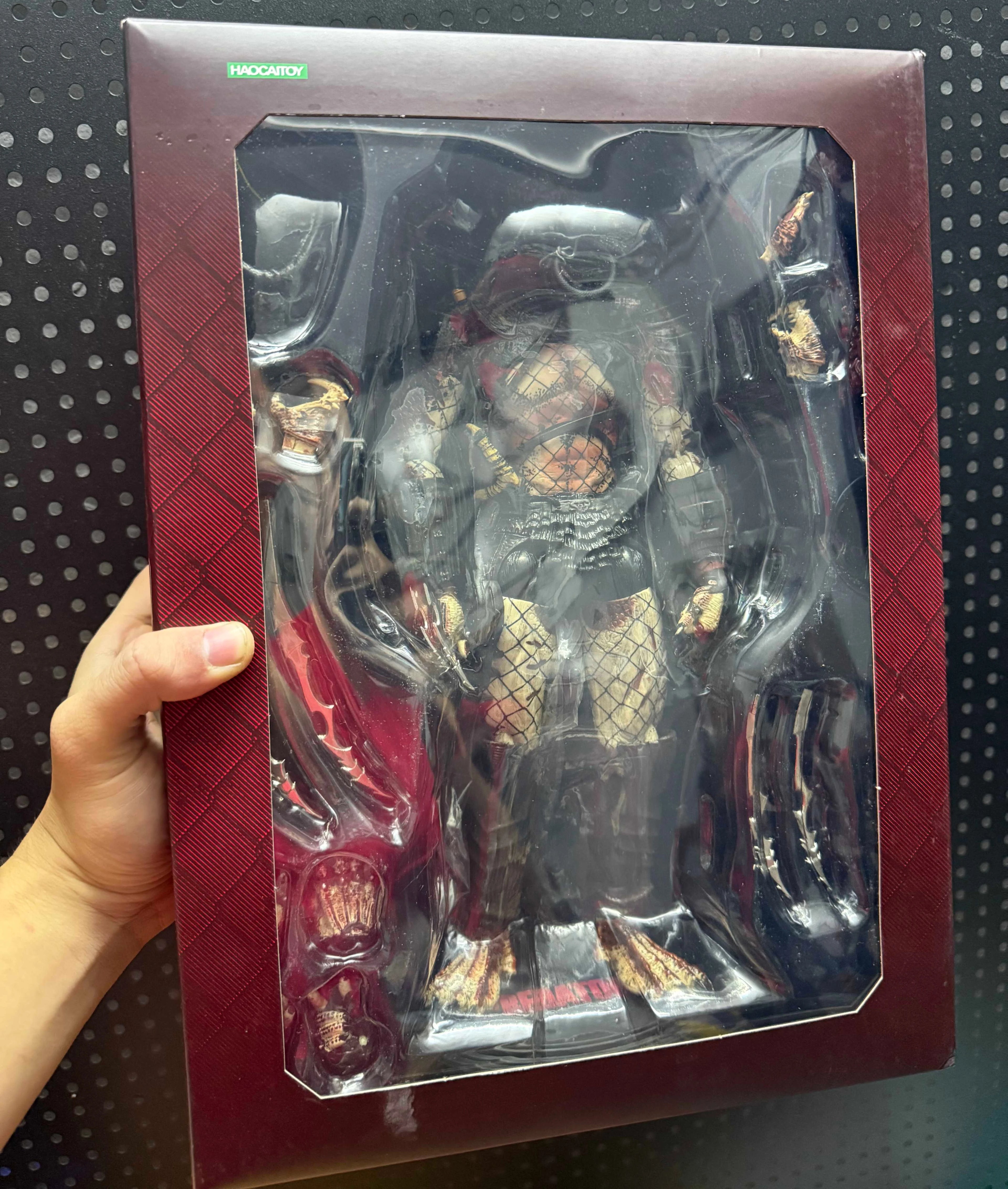 HC Predator 2018 Edition Scar Hunter Fugitive  Action Figure Model desktop decoration Collectible Gift toy