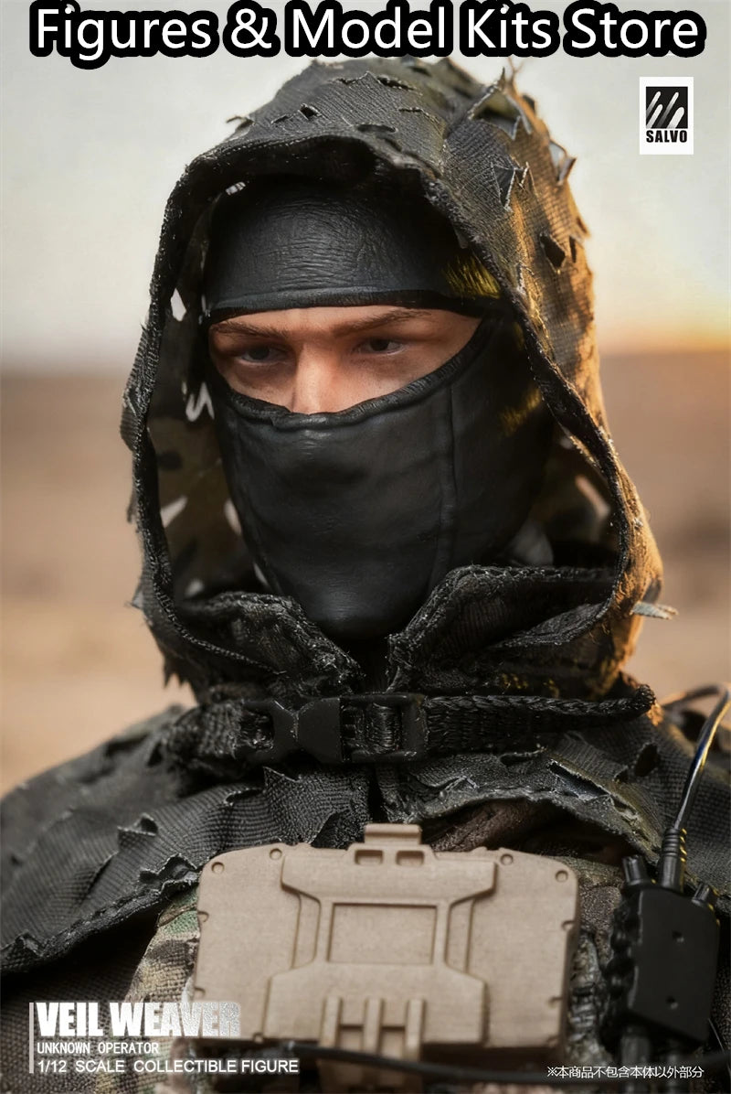 【Pre-Sale】 HASUKI SALVO SA04 WM-07 Veil Weaver Unknown Operator 1/12 Action Model Collectible Figure Toys