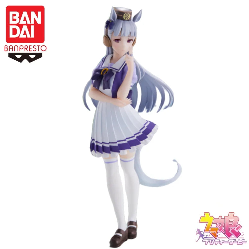 In Stock Bandai Original Banpresto Pretty Derby Gold Ship Action Figure Model Doll Brand New Boxed Anime Action Figures Toys