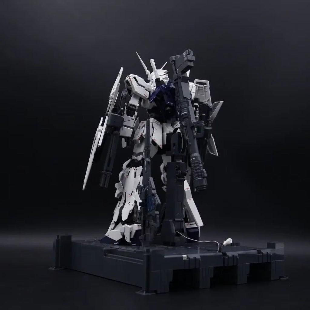 SS Model 2201 KO MGEX Unicorn Fighter Revised Version Action Figure 1/100 Assembly Model Kit Room Decor Birthday Gift
