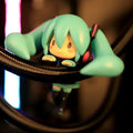 7.5cm Miku Ponytail Q Version Cute Cup Decoration PVC Hatsune Miku Anime Action Figure Doll Model Kids Toy Birthday Gift
