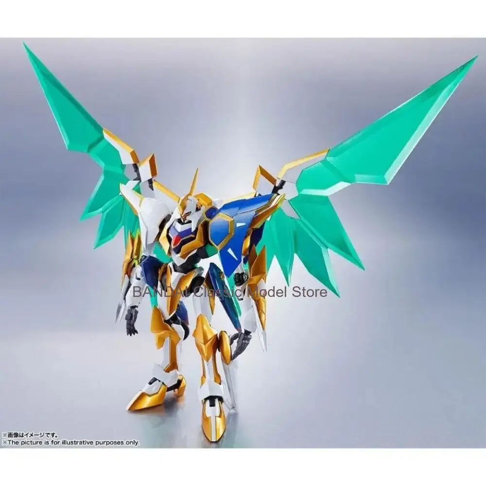 Genuine Bandai ROBOT Lancelot Sin Action Figures CODE GEASS Lelouch of The RE Surrection Anime Toys Model Original Box