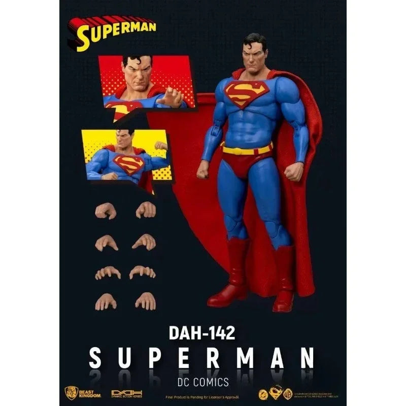 Genuine Beast Kingdom BEASTKINGDOM DC Comics DAH-140-141-142-143 Green Lantern The Flash Superman Batman Mobile in Stock