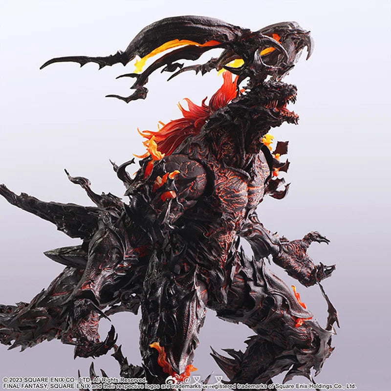32 cm große, originale Final Fantasy 16 FF16 Ifrit Actionfigur – Spielfigur, Sammlerstück, Tischdekoration, Geburtstagsgeschenk