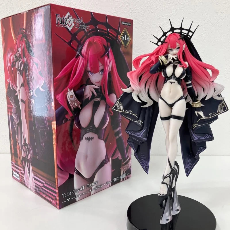 New Original Furyu Fate Grand Order Trio-Try-It Figure Fairy Knight Tristan Baobhan Sith Anime Figure Desktop Ornament Model Toy