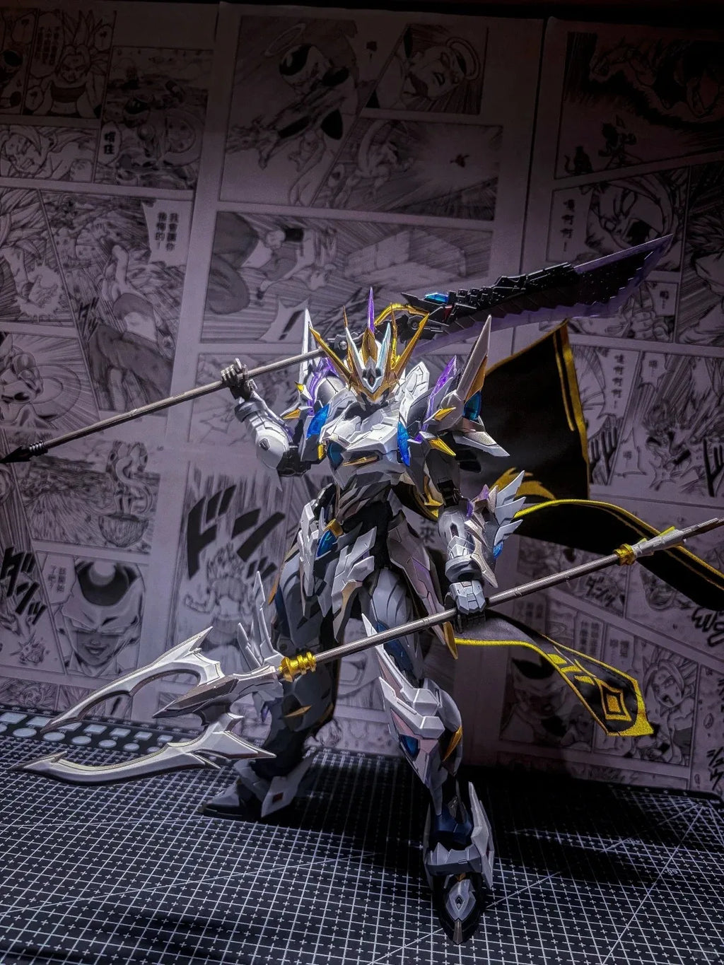 Motor Nuclear Model MG 1/100 Aobing Weiwu Color Action Figure Mnp-Xh03w Assemly Model Kit Aobin Alloy Skeleton Collect Toy Gift