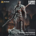 Original 3d Printed Knight'S Siege Series Wizard Angel Human Orc Half-Elf Dragon D&D Miniatures Action Figure Decoration Model