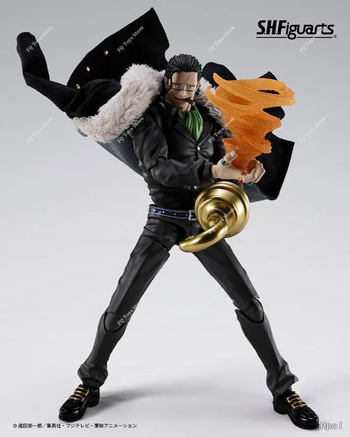 Pre-order Bandai S.H.Figuarts One Piece Shf Sand Crocodile -Mariford's Top Showdown-Anime Model Action Figure Collection Toy