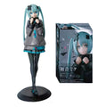 21cm Sexy Girl  Miku Anime Figure Fashion Subclture Miku Action Figure Christmas Gift PVC Collection Model Doll Toys