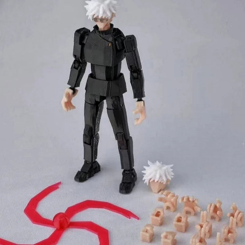 9l3d Lucky13 Gojo Sukuna Jujutsu Fushiguro Toji Gojo Satoru Action Figure Dummy13 T13 Multi-Jointed Collectible Titan13 Toys