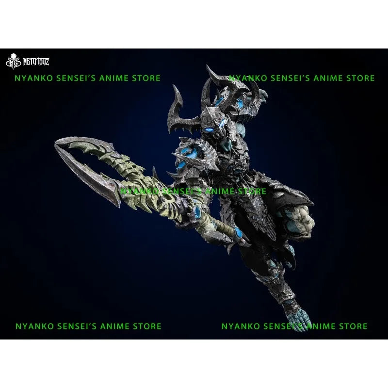 Mety Toyz Death Knight Frostbone Saranoar 1/10 Scale 17cm Action Figure Anime Models Toy Doll Gift Hobby Collectible